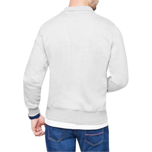 Tommy Hilfiger Mens Sweatshirts Regular Fit Logo Mock Turtleneck Half-Zip Sweats