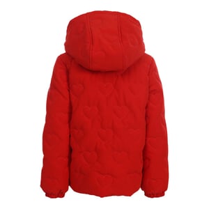 Looxs Revolution Little winterjas hartjes voor meisjes in de kleur