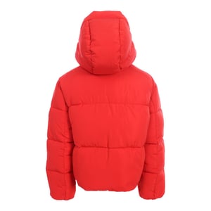 Looxs Revolution Bomber hooded winterjas chili red voor meisjes in de kleur