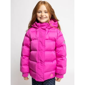 Looxs Revolution Little winterjas candy pink voor meisjes in de kleur
