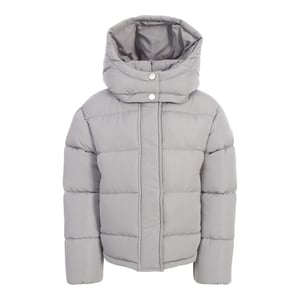 Looxs Revolution Bomber met capuchon ice grey voor meisjes in de kleur