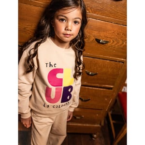 Looxs Revolution Sweater latte club voor meisjes in de kleur