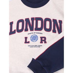 Looxs Revolution Sweater colorblock london voor meisjes in de kleur