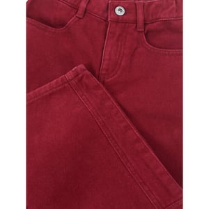 Looxs Revolution Barrel denim ruby red voor meisjes in de kleur