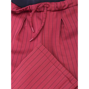 Looxs Revolution Sweat pants straight leg ruby red voor meisjes in de kleur
