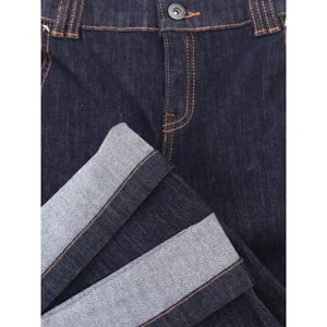 Looxs Revolution Dark denim straight slim fit voor meisjes in de kleur