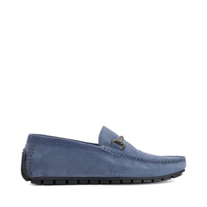 Dune Mens Brackon - Snaffle Trim Suede Loafers