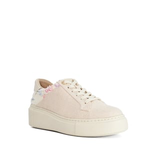 Dune Ladies Evienne - Leather Lace-Up Chunky Trainers