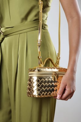 Wheres That From Womens Falyse Woven Box Grab Bag