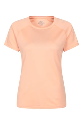 'Endurance' Women's IsoCool T-Shirt Sun Protection Breathable Tee Light Pink