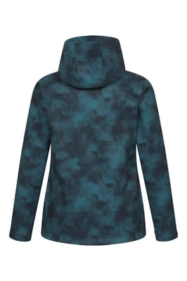 'Exodus' Women's Printed Softshell Jacket Water Resistant Windproof Activewear