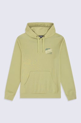 'River' Men's Padstow Regional Hoodie with Kangaroo Pocket Warm Cosy Pullover Khaki