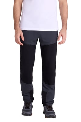 'Trailhead' Men's Water Resistant Trousers Hiking Pants Lightweight Outdoor Bottoms Black