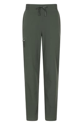 'Adventure' Women's Water Resistant Trouser Windproof Fleece Lined Outdoor Pants Khaki