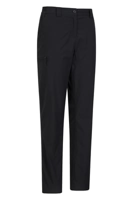 'Winter Hiker' Women's Stretch Trousers Warm Lightweight Quick Dry Outdoor Pants Black