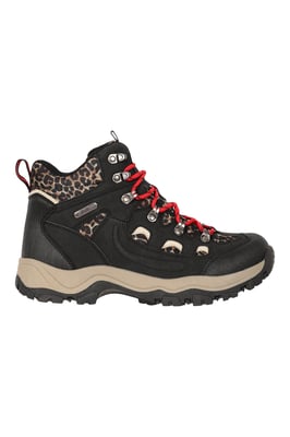 'Adventurer' Women's Printed Waterproof Boots EVA Footbed Outdoors Hiking Trekking Shoes