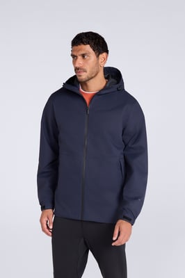 'Pace' Men's Waterproof Jacket with Adjustable Hood & Cuffs Packable Coat
