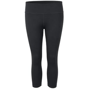 Reebok WOR Mesh Womens Black Capri Leggings