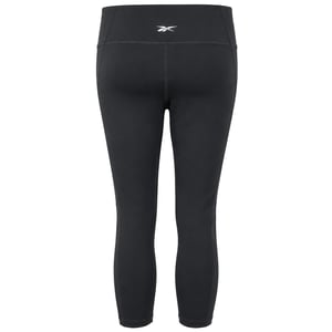 Reebok WOR Mesh Womens Black Capri Leggings