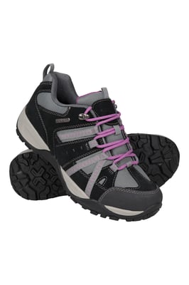 'Direction II' Women's Walking Shoes with Rubber Outsole Waterproof Cosy Sneaker Grey