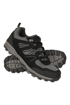 'McLeod' Men Hiking Shoes Wide Fit Cushioned Breathable Lightweight Lace Up