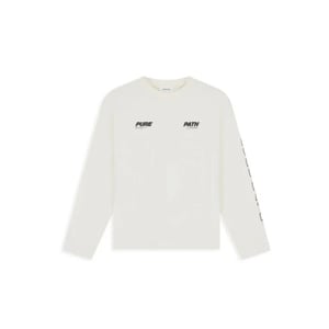 Pure Path Pure longsleeve tee ecru