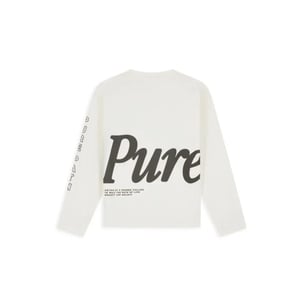 Pure Path Pure longsleeve tee ecru