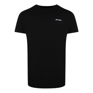 Classic Short Sleeve Stretchy Logo T-shirt in Black