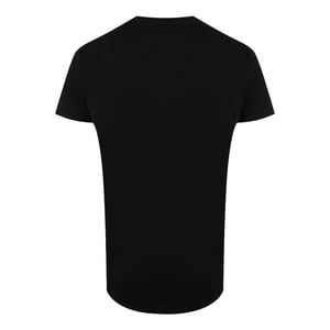 Classic Short Sleeve Stretchy Logo T-shirt in Black
