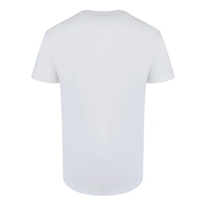 Korte Mouwen T-shirt in Wit