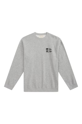 Regional Men's Cornwall Graphic Sweatshirt Crew Neck Comfy Pullover Grey