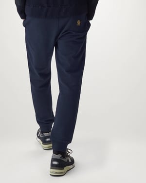 Logo Detail Joggers in Navy