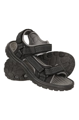 'Crete' Men's Sandals Cushioned Footbed Open Toe Comfy Summer Holiday Shoes