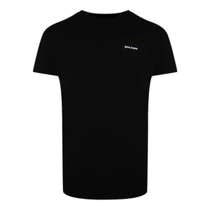 Classic Short Sleeve Stretchy Logo T-shirt in Black