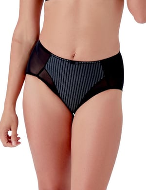 B543 Berlei Beauty Stripe Deep Brief -