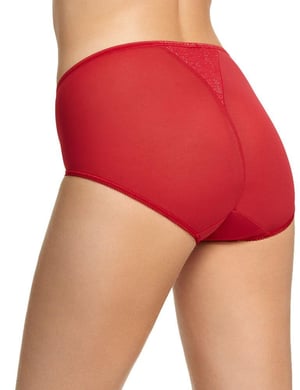 Berlei Beauty Everyday Minimiser Deep Brief - Passion Red