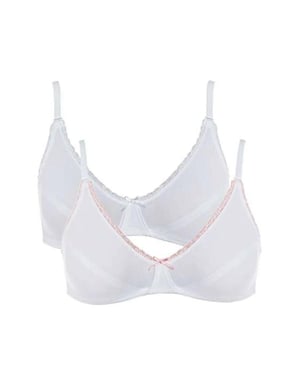 8000 Royce My First Bra Missy Soft Cup Bra 2 Pack -