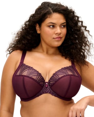 El303102 Elomi Reja Underwired Plunge Bra -