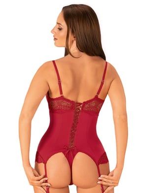 Obsessive Rosalyne Corset and Thong Set -