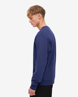 Long Sleeve Classic Sweatshirt in Dark Blue