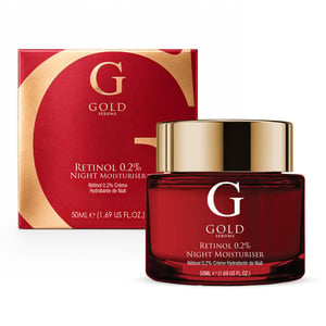 Gold Serums Anti-Ageing Retinol 0.2% Night Moisturiser 50ml
