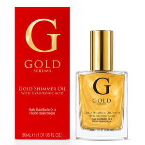 Gold Serums Gold Shimmer Oil with Hyaluronic Acid 30ml