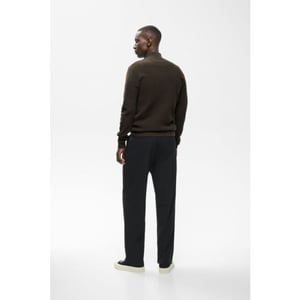 Matinique Lagoon half zip trui turkisch coffee