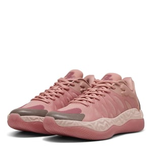 Men's Puma Hali 1 Basketball Trainers in Poppy Pink-Ro
