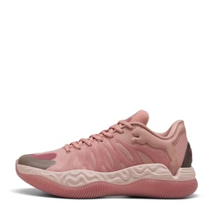Men's Puma Hali 1 Basketball Trainers in Poppy Pink-Ro