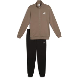 Men's Puma Sweat Suit Fleece Tracksuit in Totally Taupe