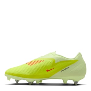 Men's Nike Phantom Gx Ii Academy Adults Soft Ground Football Boots in Crimson/Volt