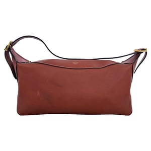 Celine Medium Romy schoudertas in bruin leer
