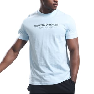 Weekend Offender Mens T Shirts Steinbeck Crew Neck Short Sleeve Cotton Summer