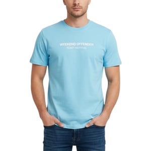 Weekend Offender Mens T Shirts Steinbeck Crew Neck Short Sleeve Cotton Summer